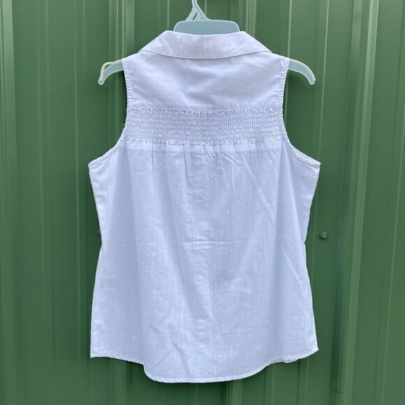 Women's Old Ranch Rae Tank Top Sleeveless Button Up Shirt Blouse 2-Pack Size S - Picture 3 of 16